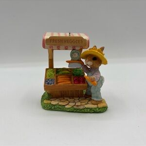 Hallmark Keepsake Ornament Collector’s Club 1997 Farmer’s Market Tender Touches